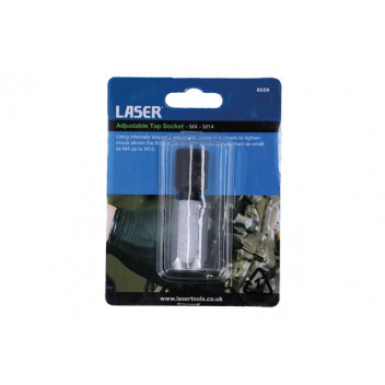 LASER Adjustable Tap Socket M4-M14