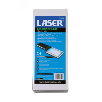 LASER Large LED Hand Held Magnifier
