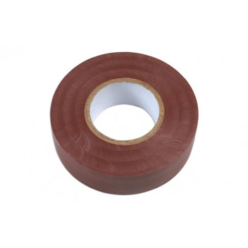 CONNECT Brown PVC Insulation Tape 19mm x 20m Pk 1