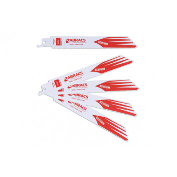 CONNECT Abracs Reciprocating Saw Blades 150 x 19 x 0.9mm 14t