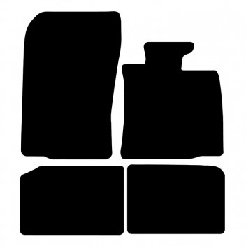 Rubber Mat Set MINI COUNTRYMAN R60 10>16  (4 PIECE +