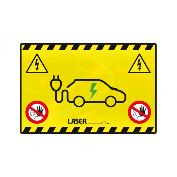 LASER Wing Cover Hybrid/EV Warning