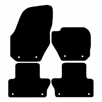 Carpet Mat Set VOLVO XC60 2008> With: 30
