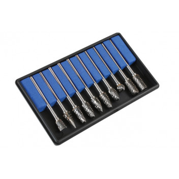 LASER Tungsten Carbide Burr Set 10pc