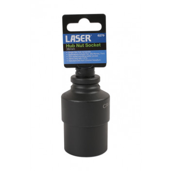 LASER Hub Nut Socket Thin Walled Deep 36mm