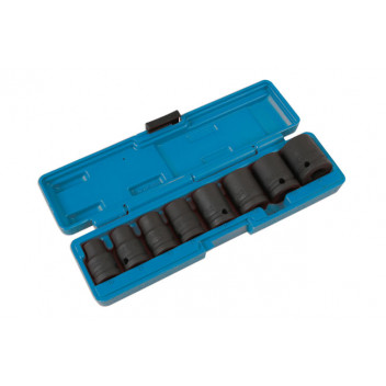 LASER Socket Set - Impact  1/2D 8pc"
