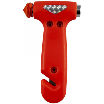 Car Window Breaker With Support And Seatbelt Cutter