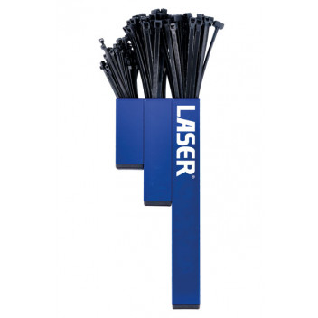 LASER Magnetic Cable Tie Holder inc Cable Ties 200pc