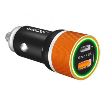 3.4A G-Series USB + Type-C Car Charger