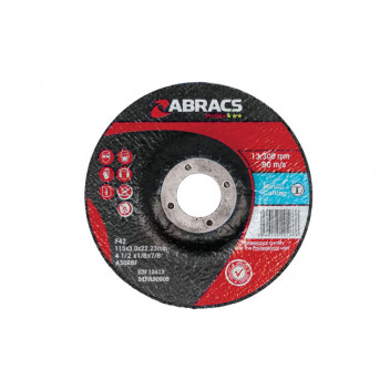 CONNECT Abracs 115mm x 3.0mm DPC Cutting Discs Box 25