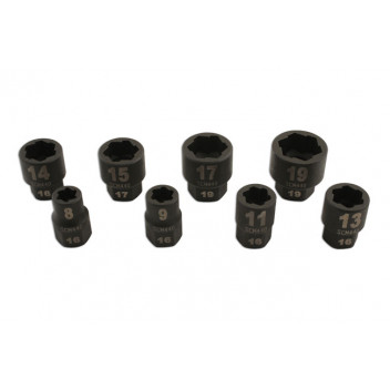 LASER Damaged Nut/Bolt Remover 3/8D 8pc"