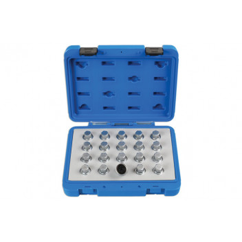 LASER Locking Wheel Nut Key Set - Vauxhall/Opel 20pc