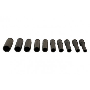 LASER Deep Impact Socket Set 10pc 1/2D"