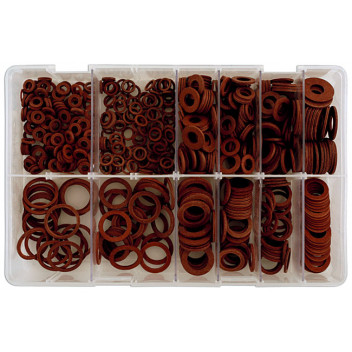 CONNECT Assorted Fibre Washers Box Qty 610