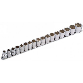 LASER Socket Set - 1/2D 17pc"