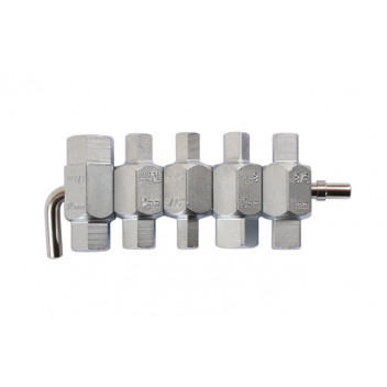 LASER Drain Plug Key Set 5pc