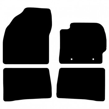 Carpet Mat Set TOYOTA PRIUS 2012-16 (2 CLIPS)