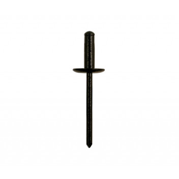 CONNECT Trim Rivet Metal 4.0mm Hole x 12.0mm Flange Pack 50