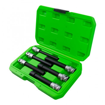 6Pcs 1/2 Drive Torx E-Type Socket Set Extra Long E10