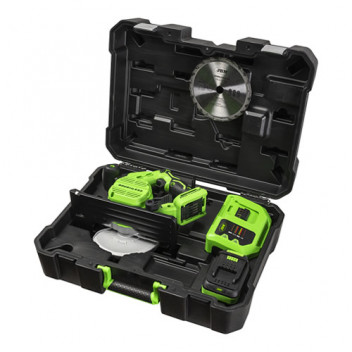 BRUSHLESS CIRCULAR SAW WITH STORAGE CASE