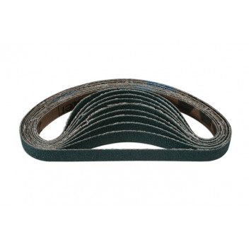 CONNECT Abracs File Belts 20mm x 520mm 80g Zirconium Pk 10