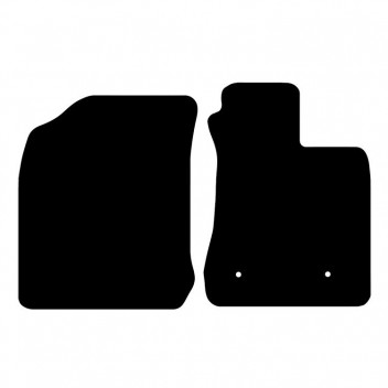 Rubber Mat Set TOYOTA HILUX 2011> (SINGLE CAB)