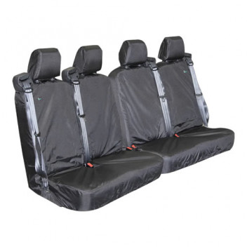 TRANSIT *NOT TIPPER* 2014 4 SEAT REAR - BLACK