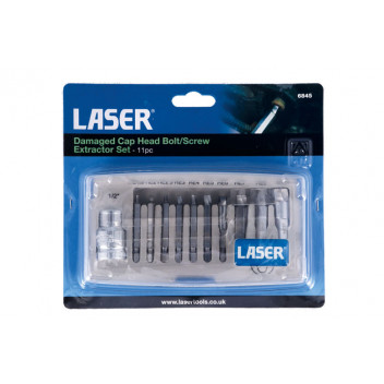 LASER Damaged Cap Head Bolt/Screw Extractor Set 11pc