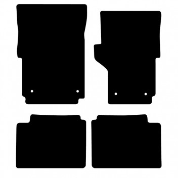 Carpet Mat Set VOLKSWAGEN Amarok Double Cab 2010 on