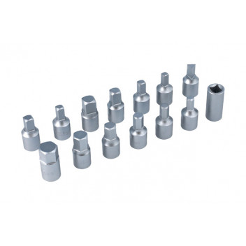 LASER Drain Plug Key Set 3/8D 14pc"