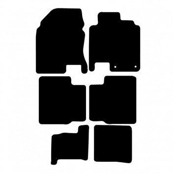 Carpet Mat Set NISSAN QASHQAI +2 2007>