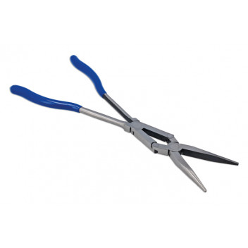 LASER Double Jointed Long Nose Pliers 350mm