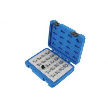 LASER Locking Wheel Nut Key Set - Vauxhall/Opel 20pc