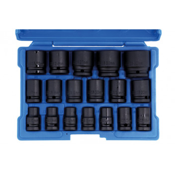 LASER Impact Socket Set  1/2D 18pc"