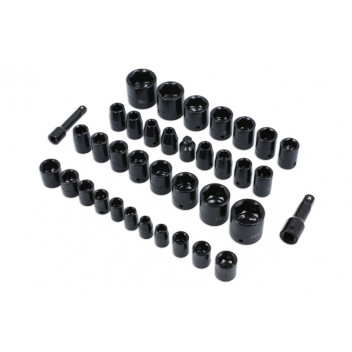 LASER Socket Set Impact 3/8D & 1/2"D 37pc"