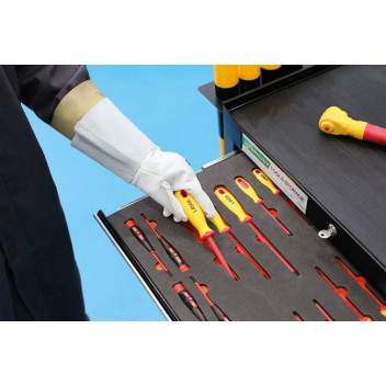 LASER EV Cabinet with Foam Inlays, Tools & Safety Products