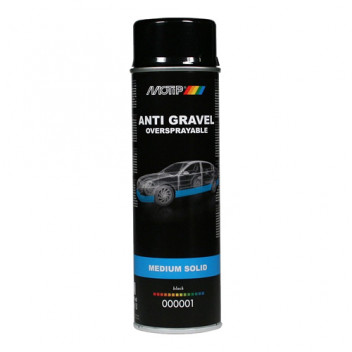 Motip Stone Chip Black 500ml Oversprayable