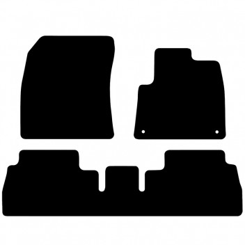 Carpet Mat Set PEUGEOT RIFTER 2018 TO CURRENT RUBBER