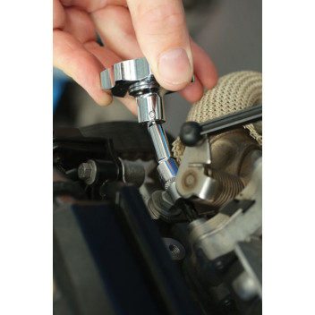 LASER Palm Grip Ratchet with UJ 1/4D"