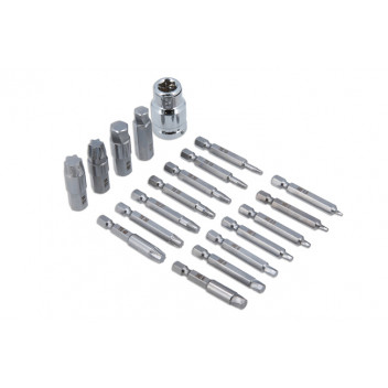 LASER Extractor Set for Torx HEX fittings 19pc