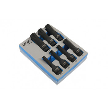 LASER Star Impact Bit Set 1/2D 7pc"