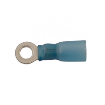 CONNECT Blue Heat shrink Ring Terminals 4.0mm (25)