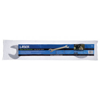 LASER Ultra Thin Open Ended Spanner 30 x 32mm