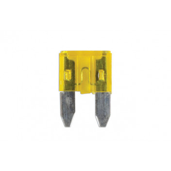 CONNECT 20 AMP Mini Blade Fuses Yellow (25)