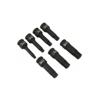 LASER Star Impact Bit Set 1/2D 7pc"