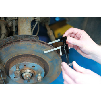 LASER BRAKE DISC/TYRE DEPT GAUGE