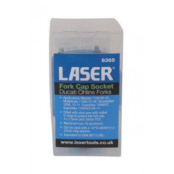 LASER Fork Top Cap Socket -Öhlins FG811 Forks