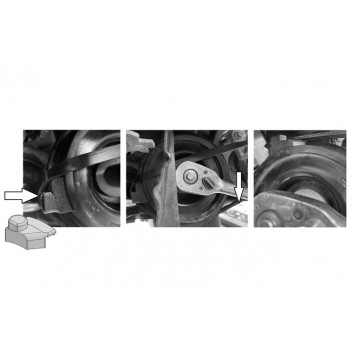 LASER Stretchy Belt Installation Tool - Renault 1.2L Petrol