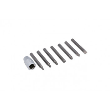 LASER Impact Bit Set 8 PC 1/2 D"