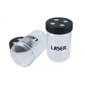 LASER MAGNETIC PLASTIC STORAGE TUBS 2PC